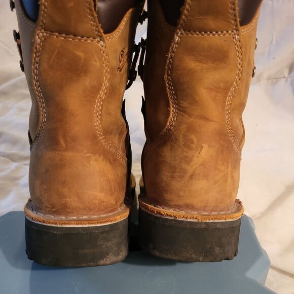 Danner Mens Quarry USA Tan Work Boots Size 7.5 Leather Comp Toe Thinsulate Lined main image 6